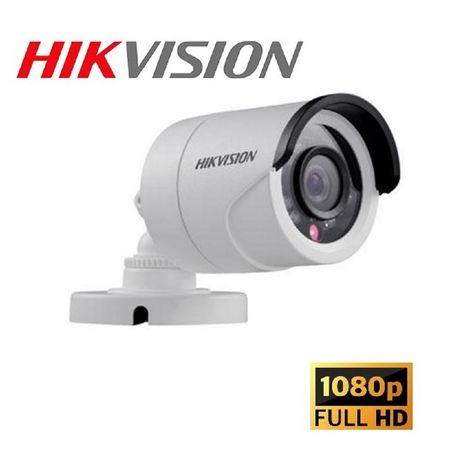 Cámara Tubo Metal Full Hd Hikvision 20mt Hk-ds2ce16dot-irf