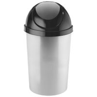 Papelera Metalizada REYPLAST Magaly 12lt #20