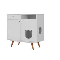 Mueble para Mascotas Pancho color Blanco TU MESITA