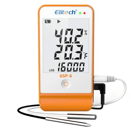 Data Logger Termohigrómetro Humedad Temperatura Cadena De Frio - ELITECH GSP-6