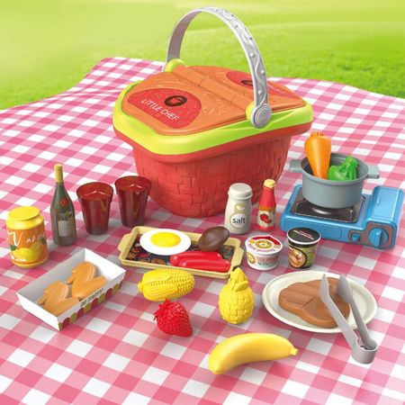 Cesta de Picnic Barbecue Juego de Rol