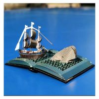Rompecabezas Armable 3D Moby Dick Niños y Adultos