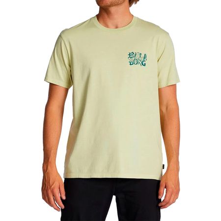 Polo Billabong Worded Verde Claro - Talla S