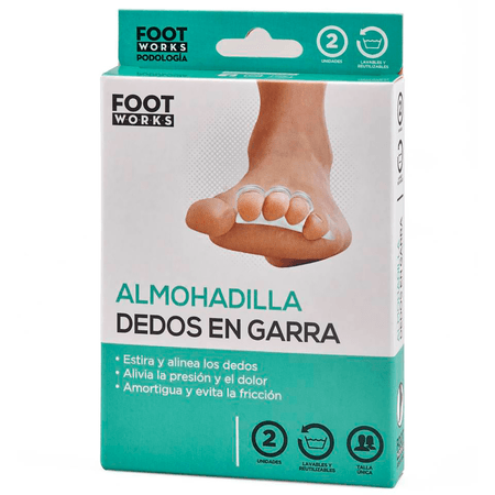 Almohadilla Foot Works para Dedos en Garra