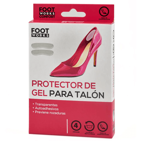 Protector Gel Foot Works para Talón