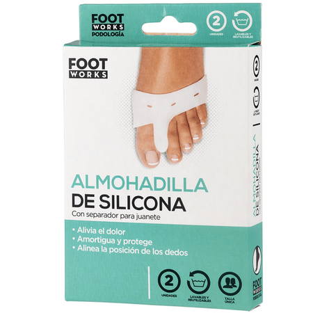 Almohadilla de Silicona Foot Works con Separador