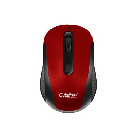 Mouse Cybertel VORTEX + CYB M317_BR inalámbrico USB color rojo