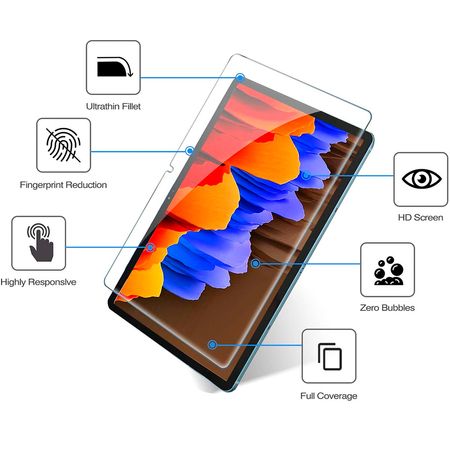 Mica para Samsung Galaxy Tab S6 Lite Protector de Pantalla Resistente a Caidas y Golpes