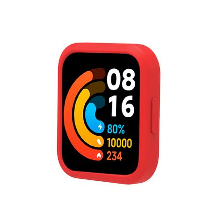 Case de Silicona Para Redmi Watch 2 Lite Rojo