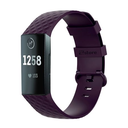 Correa Compatible Con Fitbit Charge 3 Uva