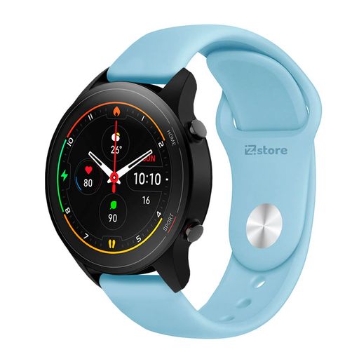 Correa Compatible Con Xiaomi Mi Watch S1 Active Azul Broche 22mm - Promart