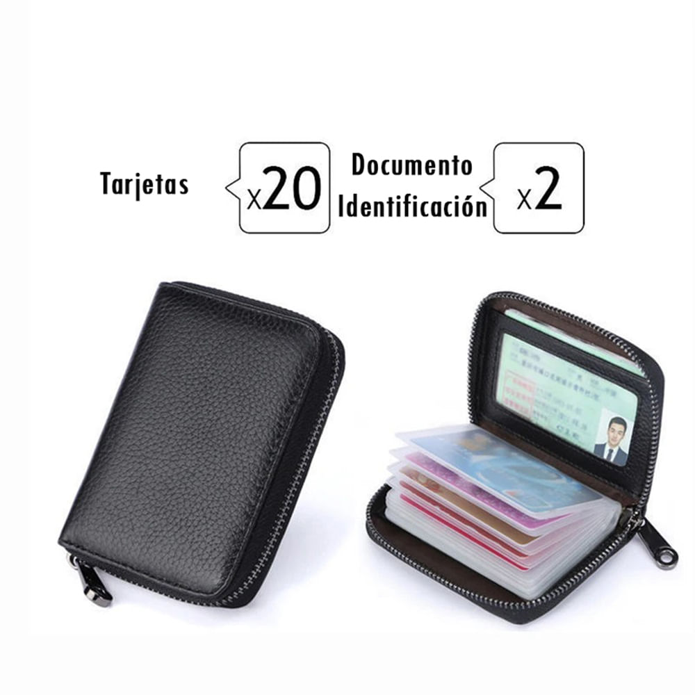 Syl'la Compañero - Portatarjetas Para Monedero, Color Negro, Negro , 0, Fee