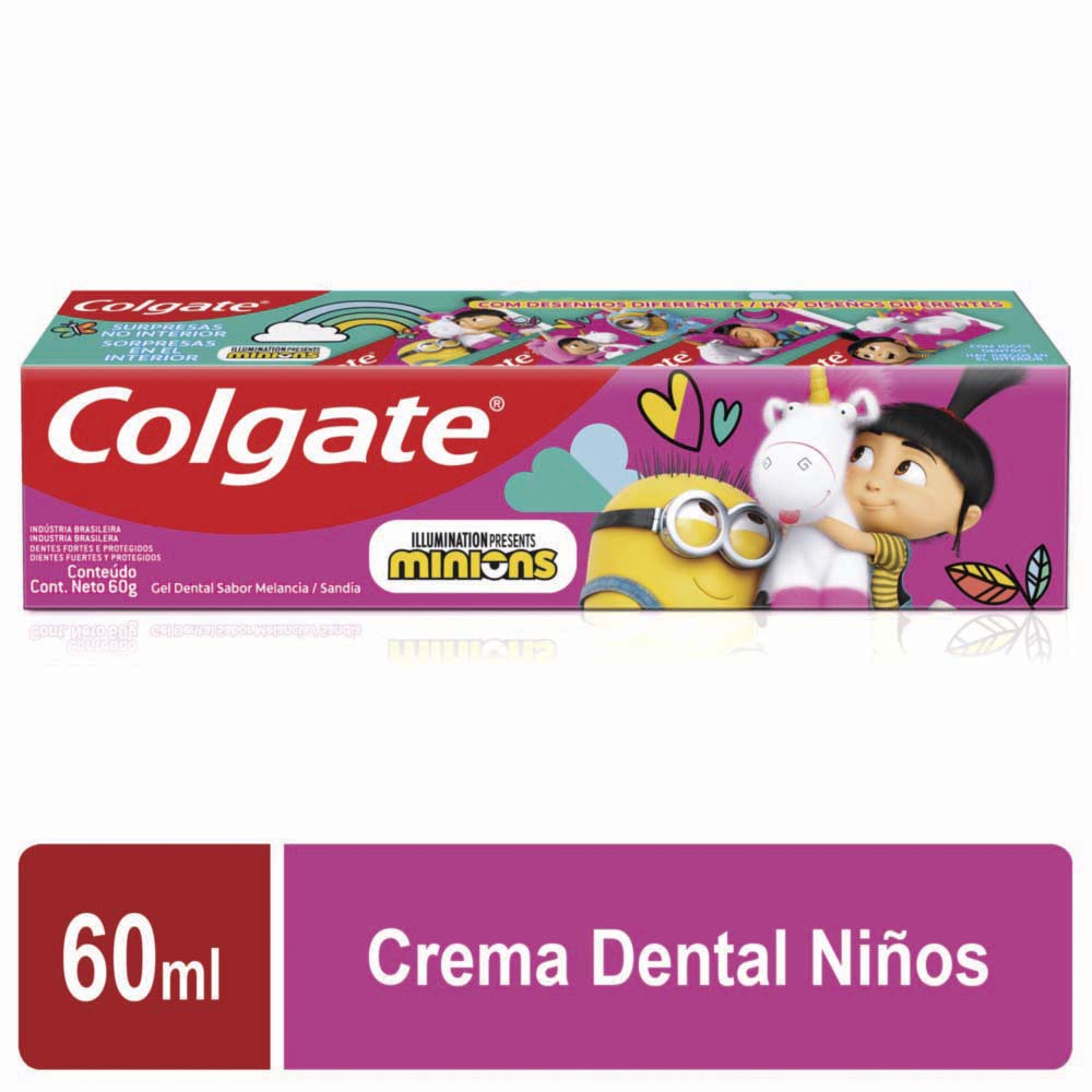 Pasta Dental para Niños Colgate Agnes y Fluffy 60g