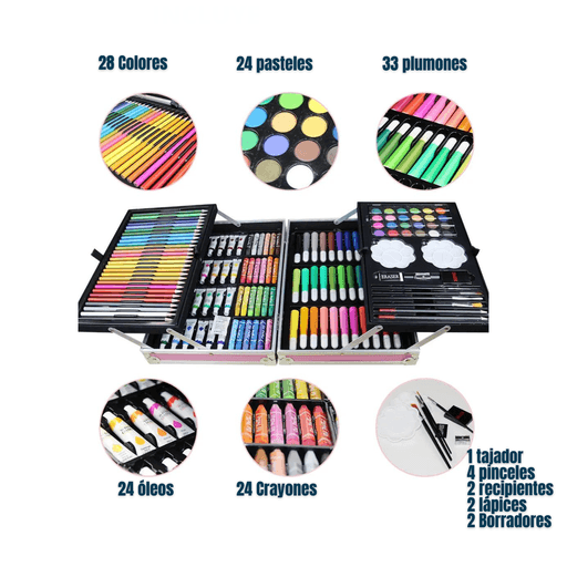 Pack Colores y Plumones x 144 FABER-CASTELL