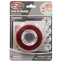 Cinta de Montaje PEGAFAN Clear 25x1.5m
