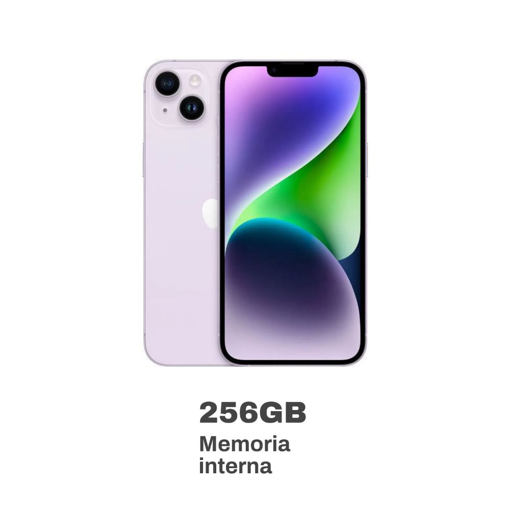 Apple iPhone 14 Plus 6.7"" 256GB Morado