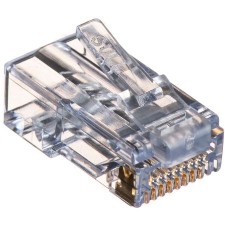 Conectores Platinum Tools Ez Rj45 Cat6 Empaque en Blíster 10 Piezas