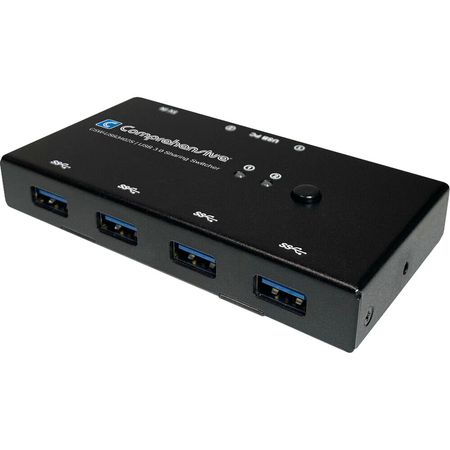 Switcher de Compartición de Dispositivos Comprehensive Csw Usb3402S de 4 Puertos Usb 3.2 Gen 1