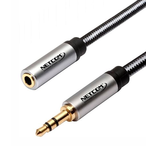 Cable auxiliar plug a plug 3,5 mm de 1,8 m, tipo cordón