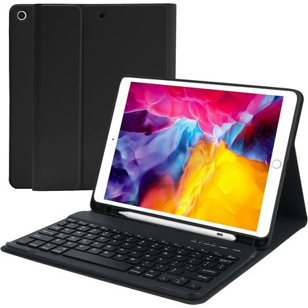 Funda Smart Cover con Teclado Bluetooth para Ipad 10,2