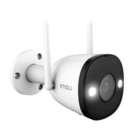 Cámara De Seguridad Wifi Imou Bullet 2 Full Hd Exterior Noche Color