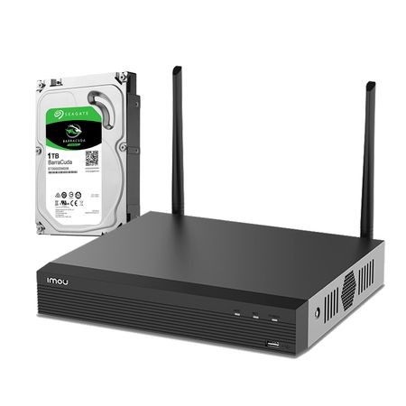 Nvr Imou 4ch Grabador De Video Wifi Nvr1104hsw 2mp Onvif Disco 1tb