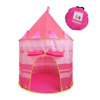 Carpa Castillo Casita Armable para Niñas color Rosado