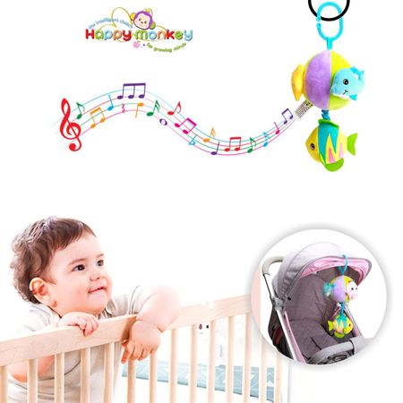 Peluche Musical Jalapita Pececito Marca Happy Monkey Peluche Musical Jalapita Mariposa Marca Happy Monkey