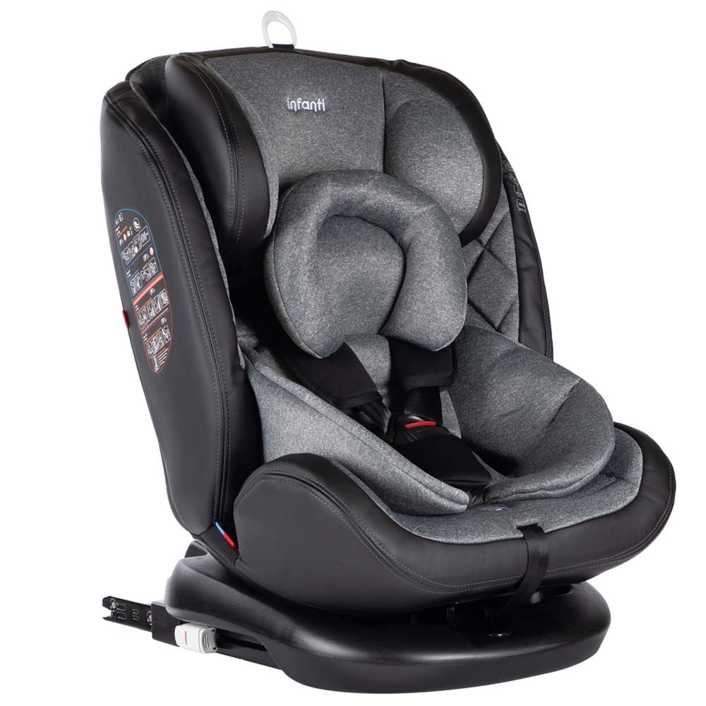 Silla de Auto para Bebé INFANTI Convertible Gris