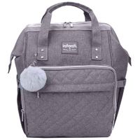 Mochila Pañalera INFANTI Open Gris
