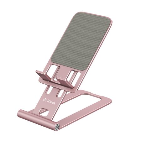 Soporte de Aluminio iDock T2 Para Phone Pad Pink