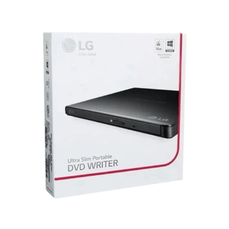 Lg Dvd Externo Grabador Usb Gp65nb60 Pequeño Color Negro