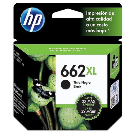 Cartucho de Tinta HP 662XL Negro CZ105AL Original