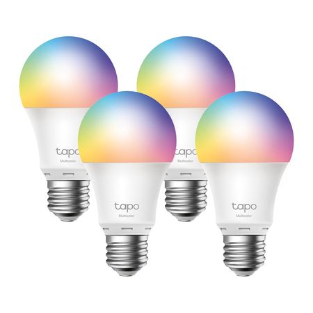 Foco TP-Link Tapo L530E (4Pack) Smart Wi-Fi Light Bulb Multicolor