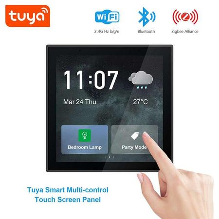 Panel de Control Inteligente Multifuncional TUYA Smart WiFi Bluetooth LCD 4 pulgadas PST-T6E