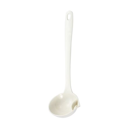 Cucharon Separador Colador de grasa aceite caliente para cocina Blanco