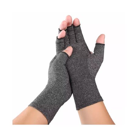 Guantes Elásticos de Compresión para Alivio del Dolor Para Artritis Talla L