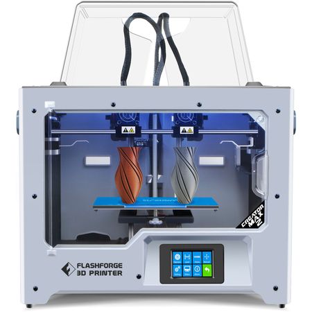 Impresora 3D Flashforge Creator Max 2 de Doble Extrusión Independiente Gris Cielo