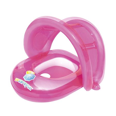 Flotador para bebé con techo y protección UV