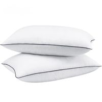 Almohada de Microfibra Silicona de 1200g pack x2 Unidades