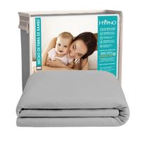Protector de Colchón Impermeable HYPNO Cuna  de Bambú Gris