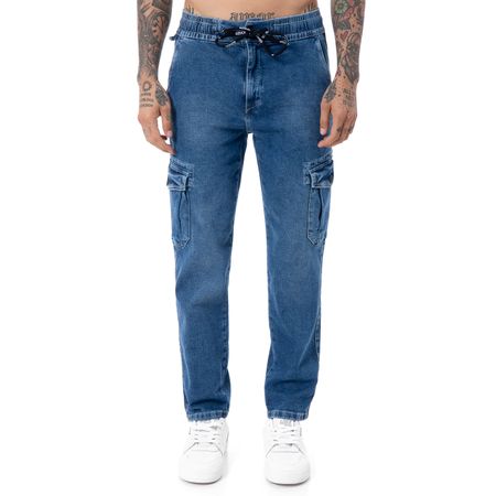 Jogger Denim Stretch Hombre Karlek Total Cristal St. 26