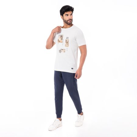 Jogger Rib Hombre Tomh Azul Marino L