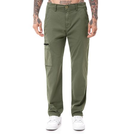 Pantalon Cargo Tafeta Hombre Larxel Laurel Green 26