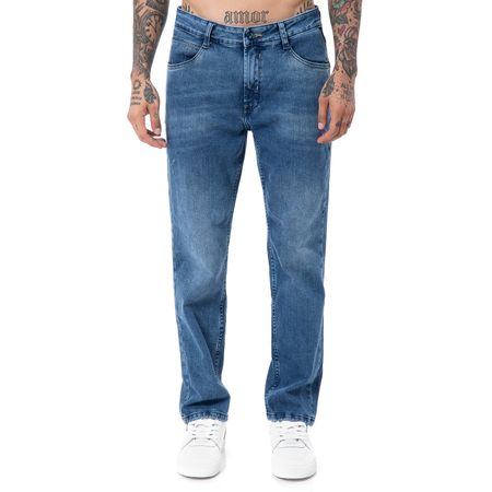 Pantalon Clasico Denim Stretch Hombre Markzu Total Cristal Torn  28