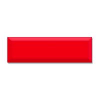 Pared graficada Deco Brick Rojo 12x40cm 1.39m2 San Lorenzo