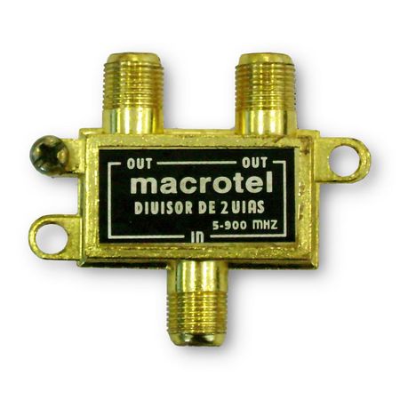 Divisor de señal Macrotel 2 salidas