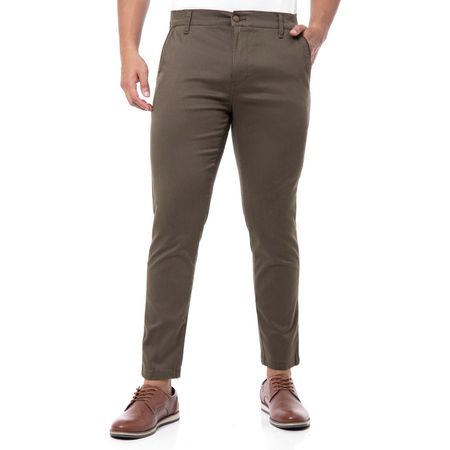 Pantalon Clasico Drill Stretch Hombre Jakov Castor 30