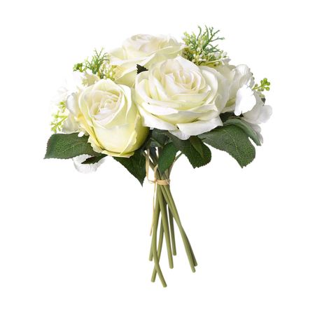 Bouquet de rosas blanco x8un