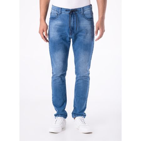 Pantalon Moda Denim Stretch Hombre Adian Total Bleach Hb 28